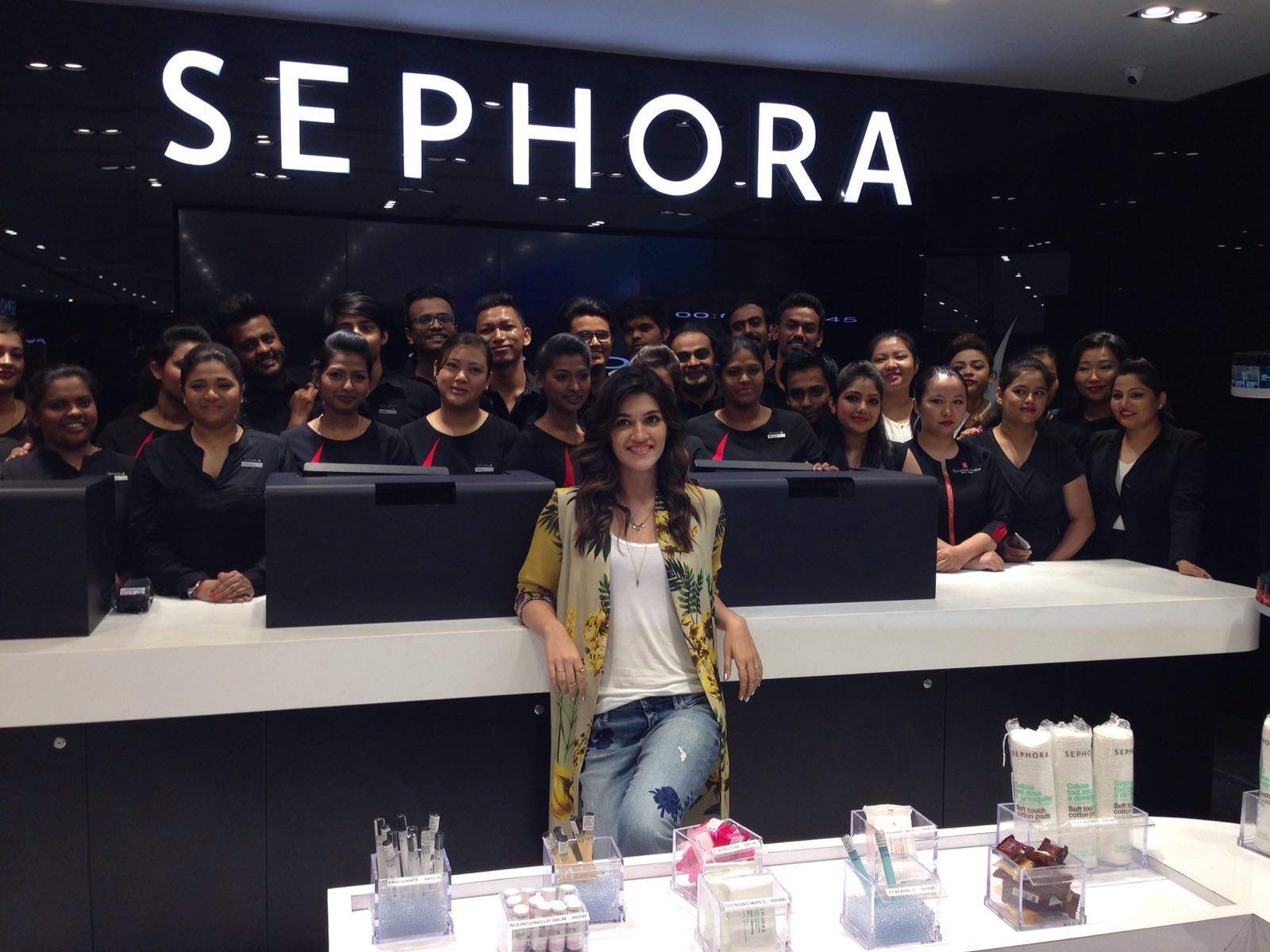 Sephora Bangalore Launch With Actress Kriti Sanon