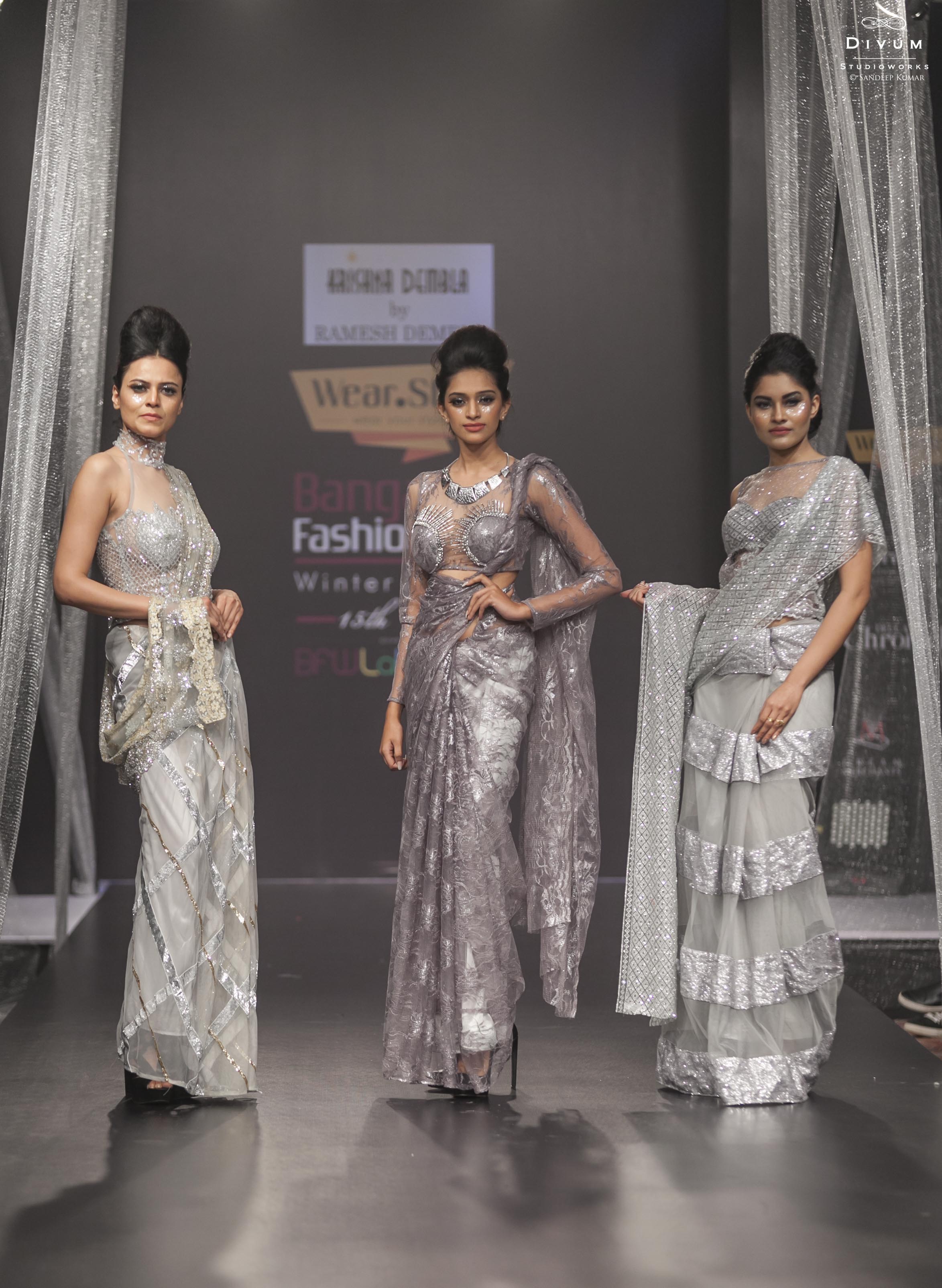 Bangalore Fashion Week 2016 with Designer Ramesh Dembla