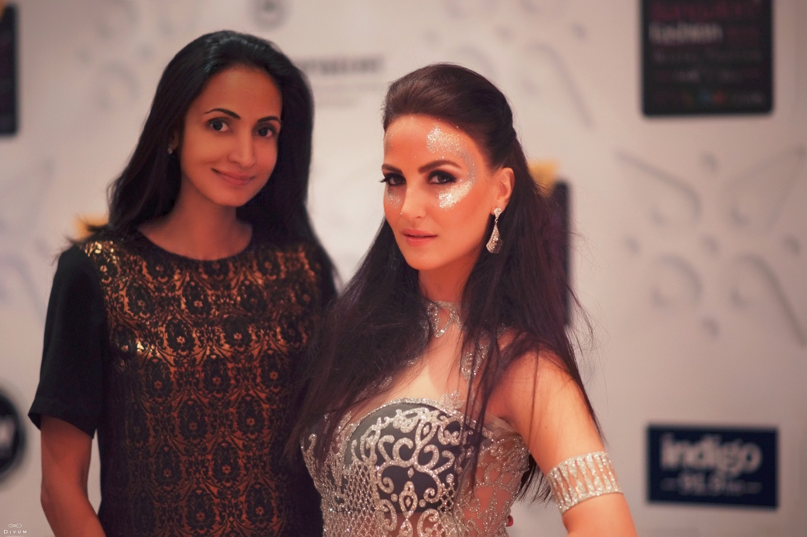 Tanya Dhar with showstopper Elli Avram