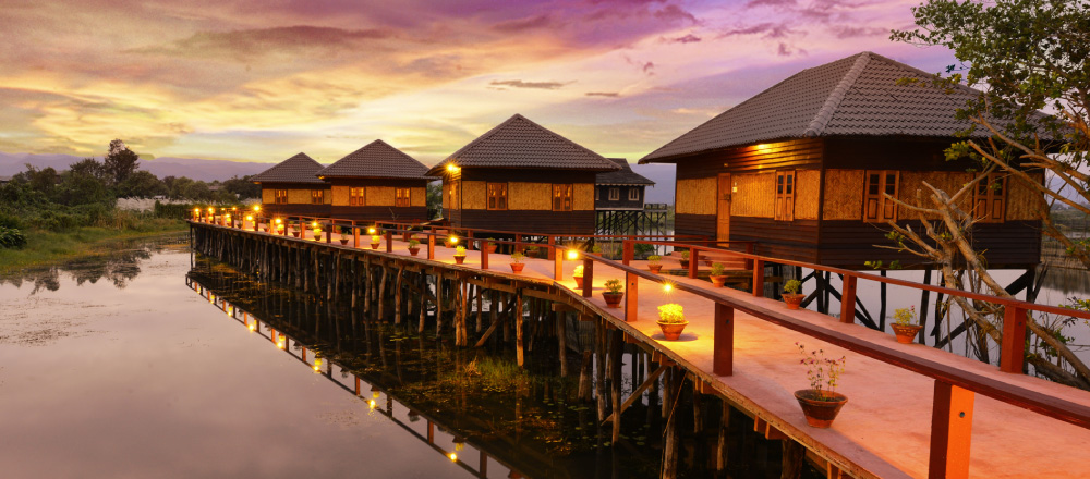 Shwe Inn Tha Floating Resort at Inle Lake