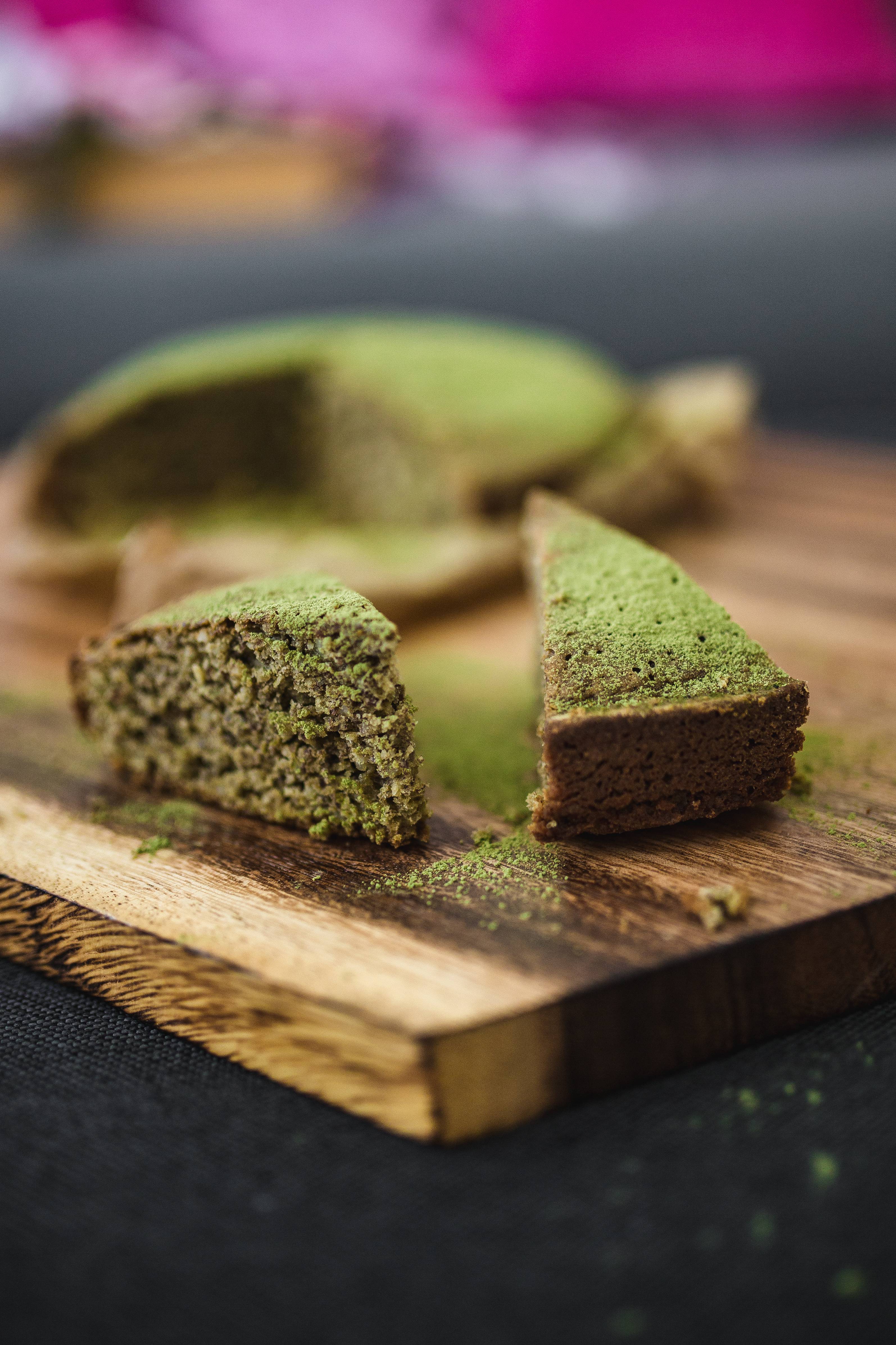 Moist and Delicious Matcha {Green Tea} Cake